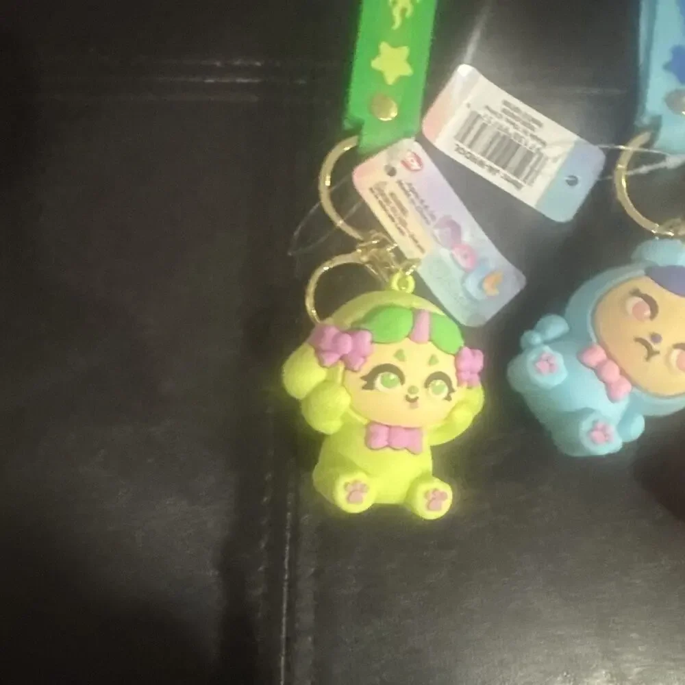 Lot of 3 Toy Network The Doll Collection Silicone Wristlet Keychains New Tags